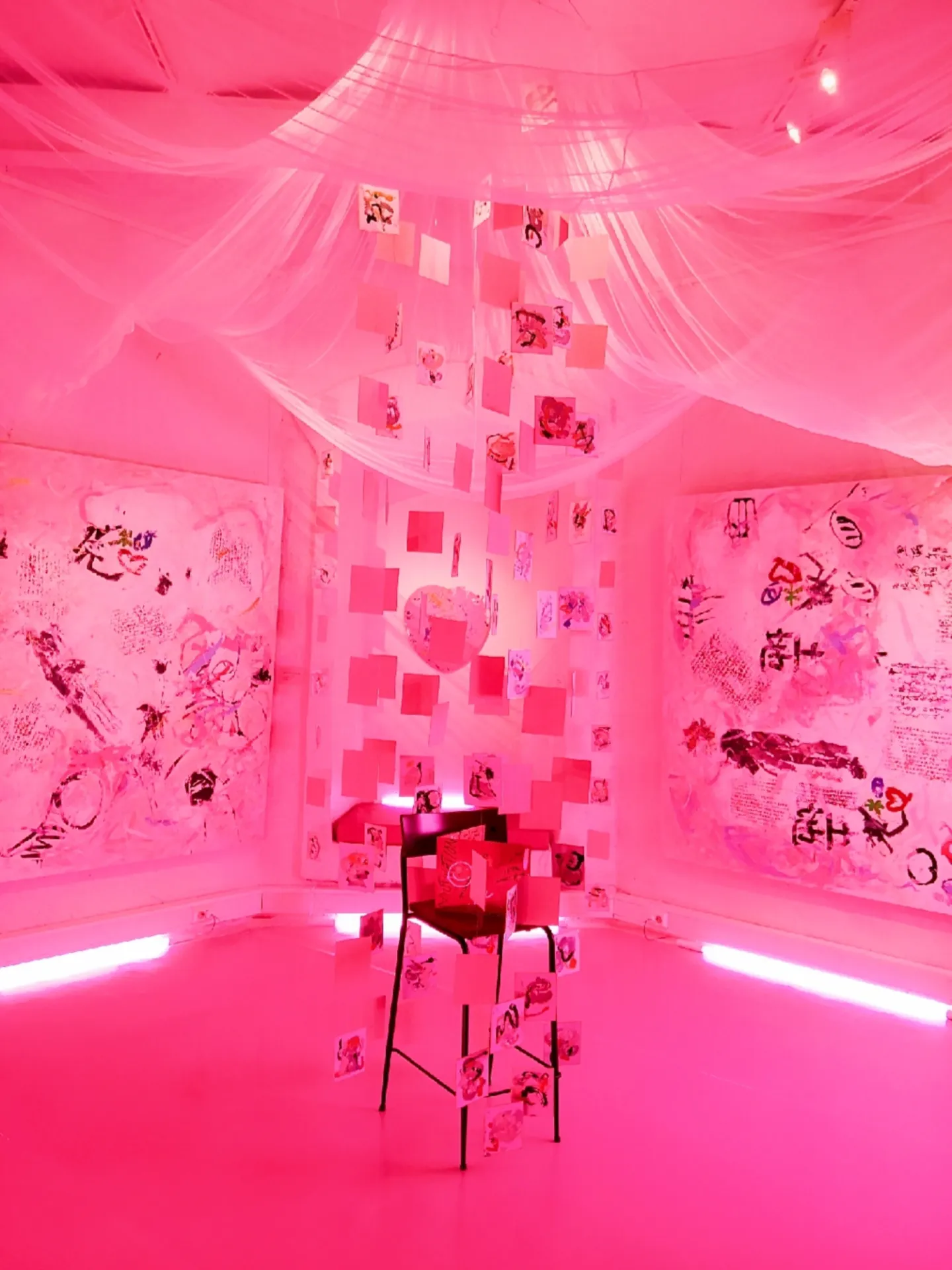 Canal Cheong Jagerroos solo exhibition ‘Floating Island – Cinderella In Pink’ at Salo Art Museum in Finland (2018)