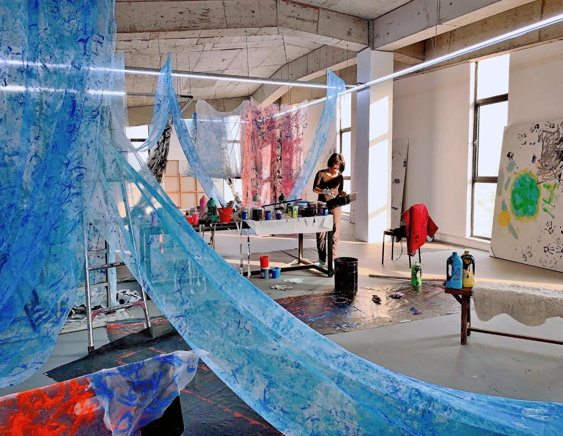 Canal Cheong Jagerroos studio view. Photo courtesy of the artist