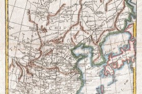 1780 - Raynal and Bonne Map of China, Korea and Japan