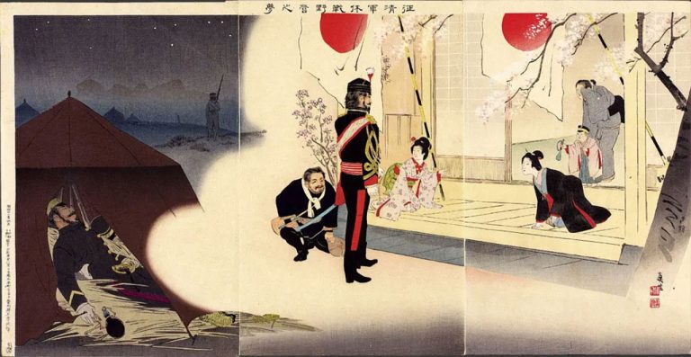 Japanese-War-Prints-Of-The-Sino-Japanese-War