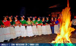 The Ahxia walking marriage of the Mosuo People, Lugu Lake, China