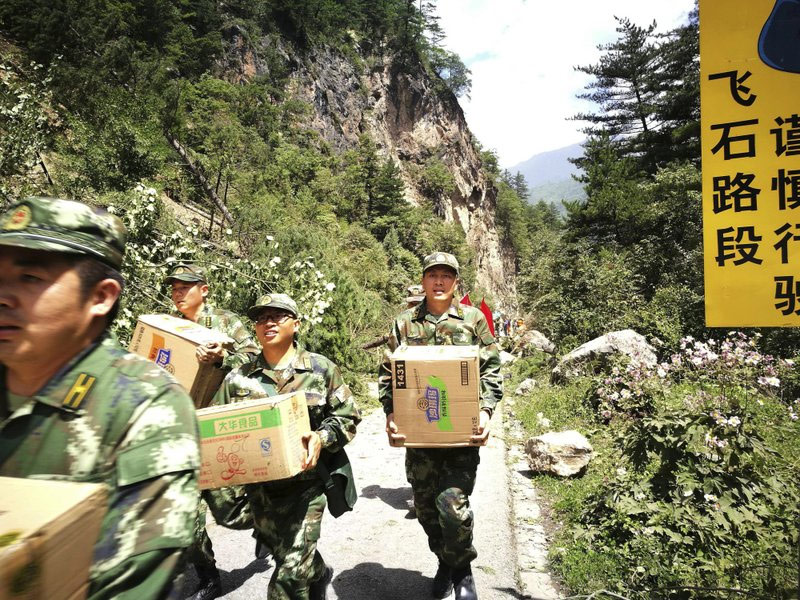 Zhangzha earthquake