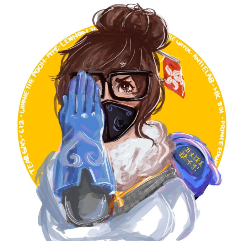Mei overwatch hong kong heroine_company freedom of speech china