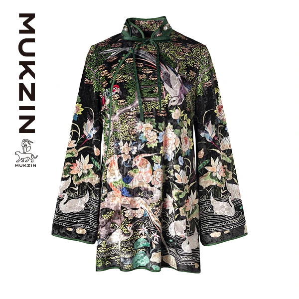 Mukzin-Designer-Brand-Floral-Print-Cheongsam-(Qipao)---SPACE-IN-THE-GOURD