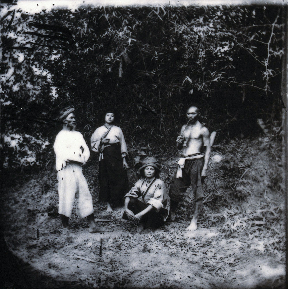 Baksa, Formosa [Taiwan]. Photograph, 1981, from a negative by John Thomson, 1871.