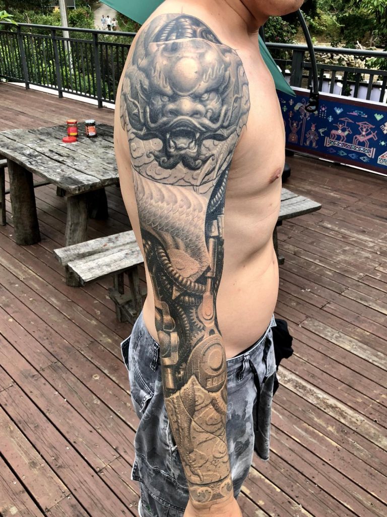 000 Heng Yue chinese tattoo artist