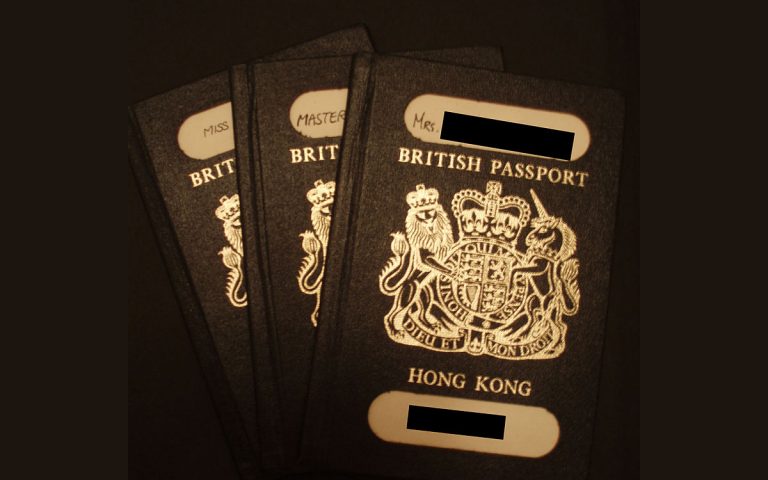 British National Overseas (BNO) passport