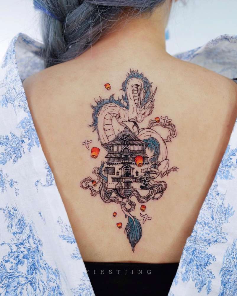 Jing Yue tattoo artist