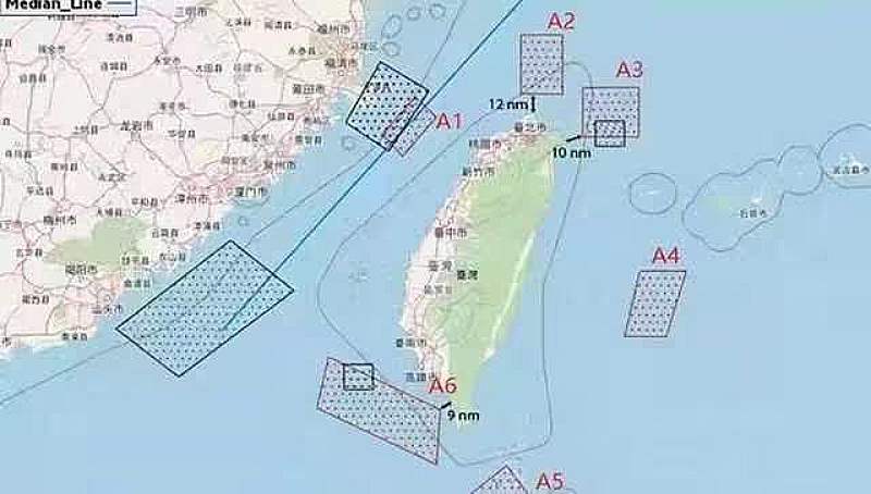 China's No-Fly Zone Over Taiwan