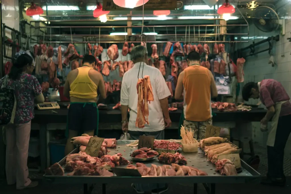 wet market china