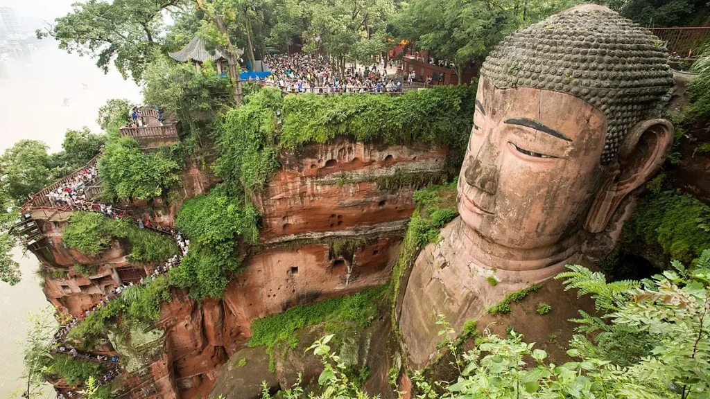 The Leshan Giant Buddha 