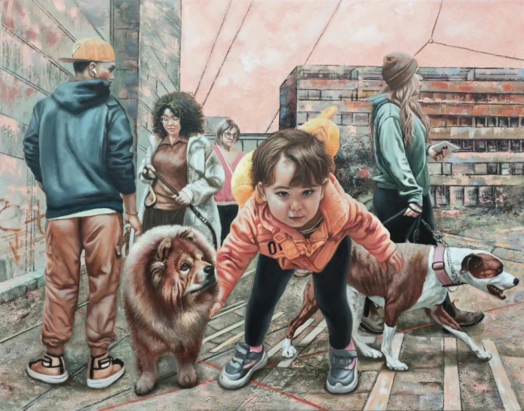 Eye of the Future - Oil on Canvas - 56 × 71cm - December 2024