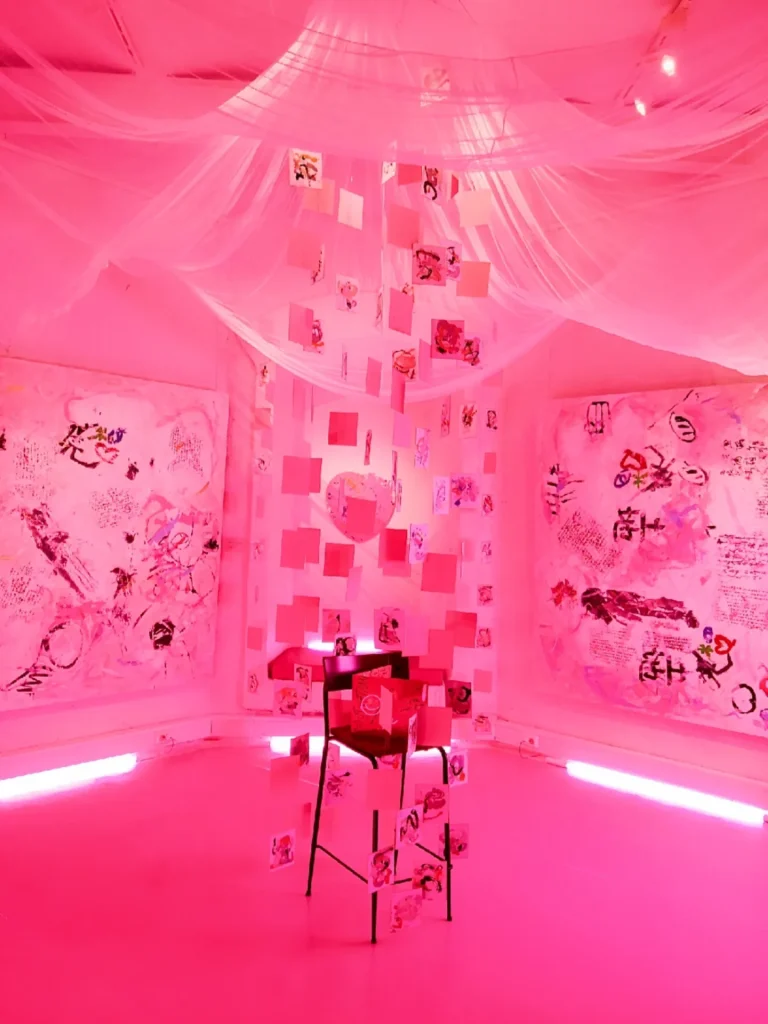 Canal Cheong Jagerroos solo exhibition ‘Floating Island – Cinderella In Pink’ at Salo Art Museum in Finland (2018