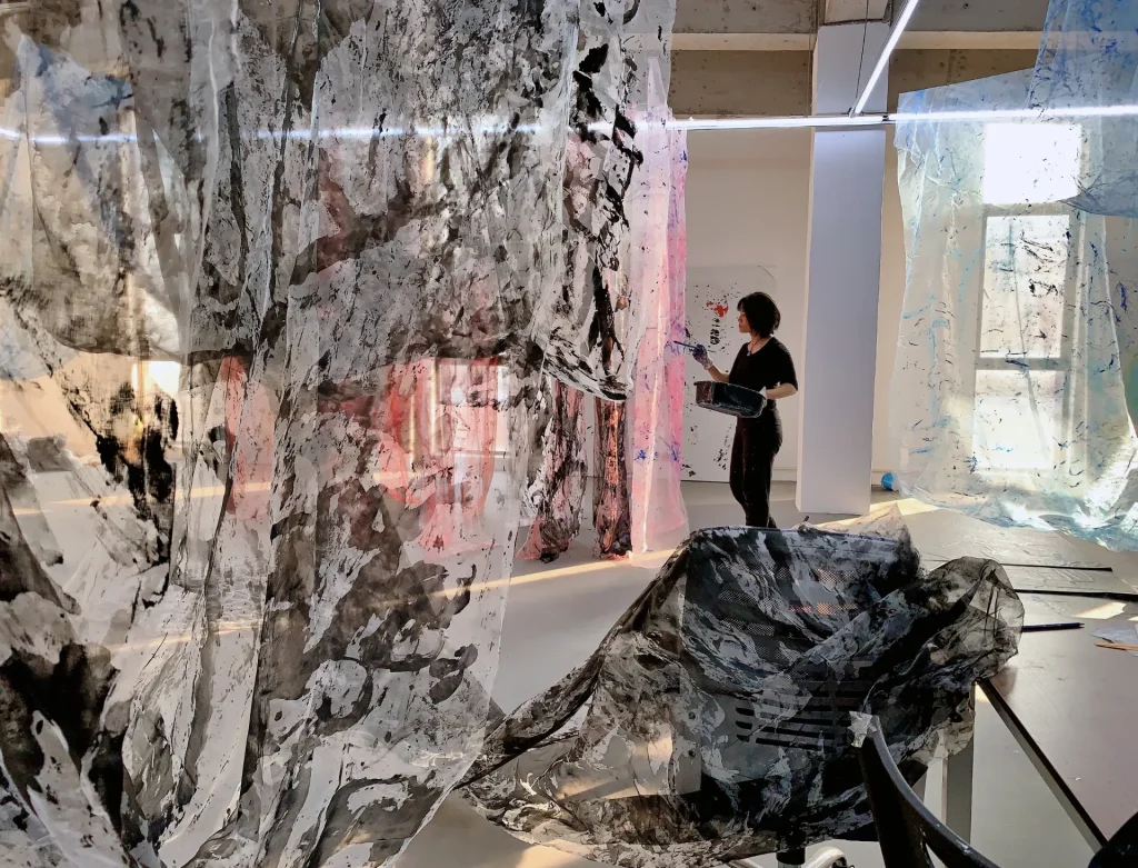 Canal Cheong Jagerroos studio view. Photo courtesy of the artist