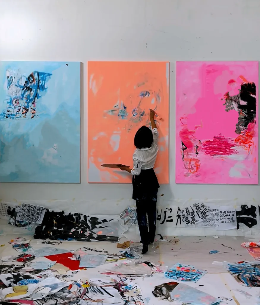 Canal Cheong Jagerroos studio view (2025). Photo courtesy of the artist.