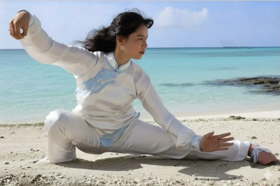 Yang Style Tai Chi - Snake Creeps Down