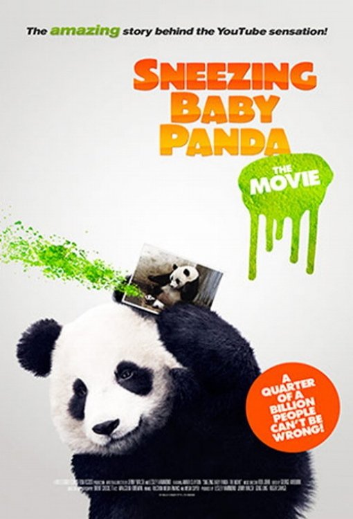 Poster for the movie "Sneezing Baby Panda - The Movie"