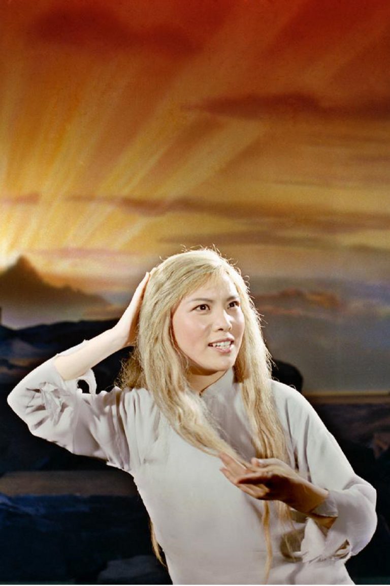 Poster for the movie "The White-Haired Girl"