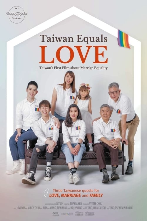 Poster for the movie "Taiwan Equals Love"