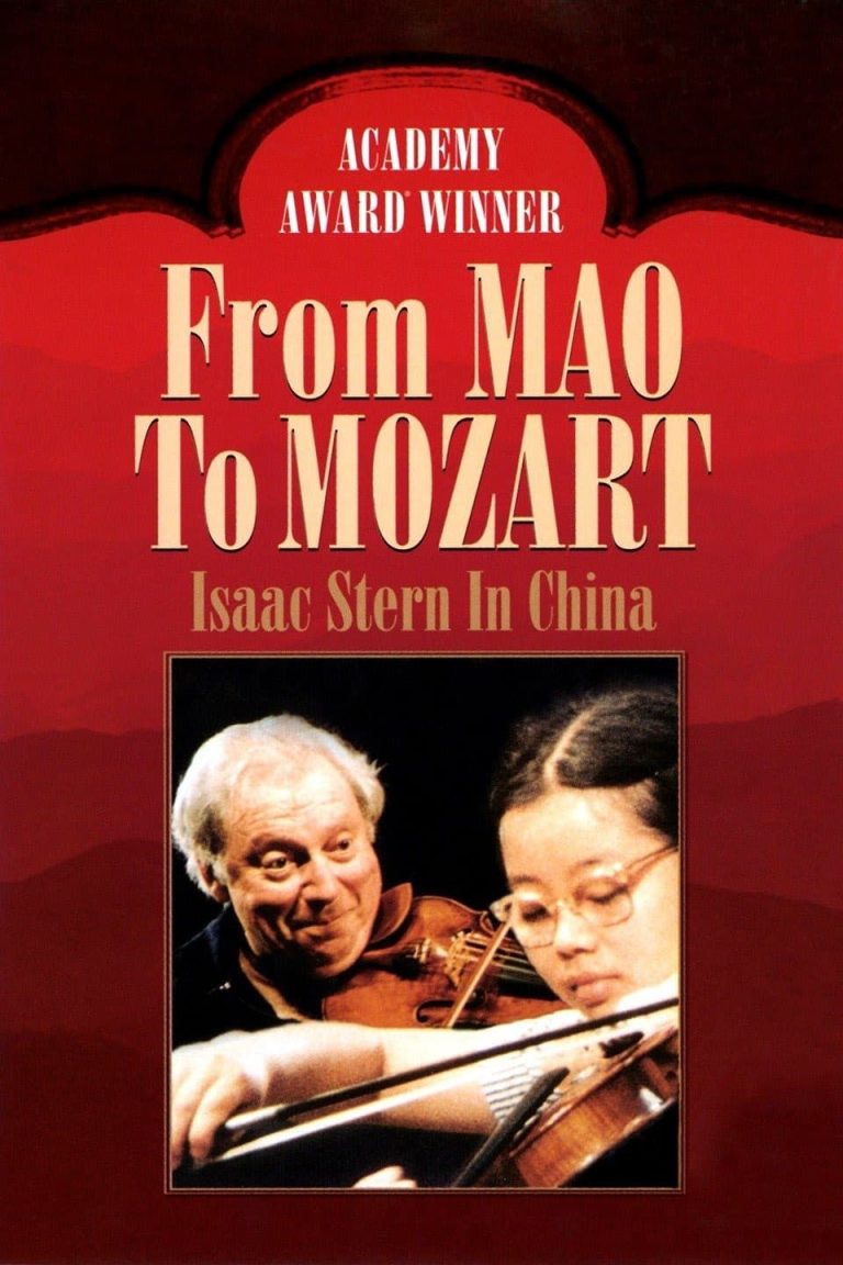 Poster for the movie "From Mao to Mozart: Isaac Stern in China"